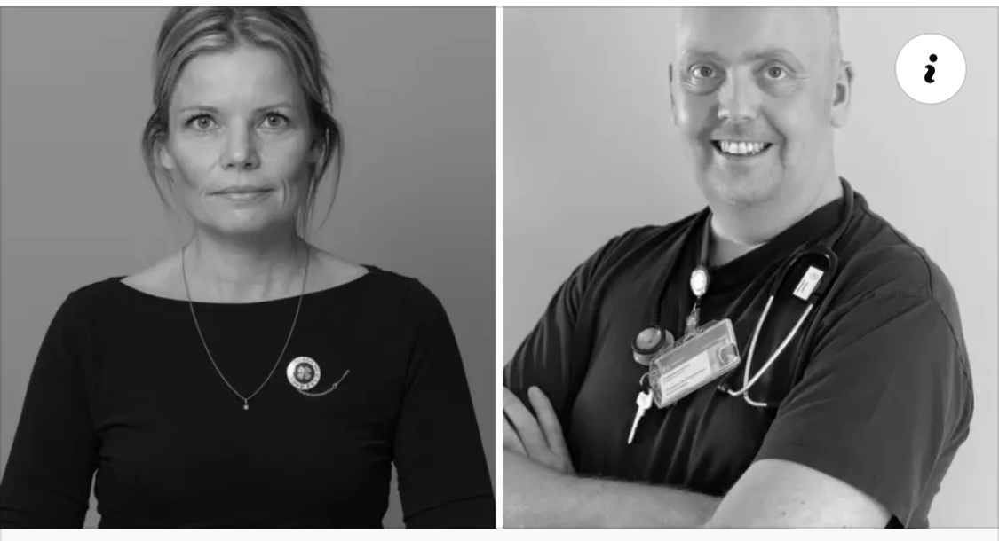 Kristina Frederiksen og Christian B. Kummerfeldt